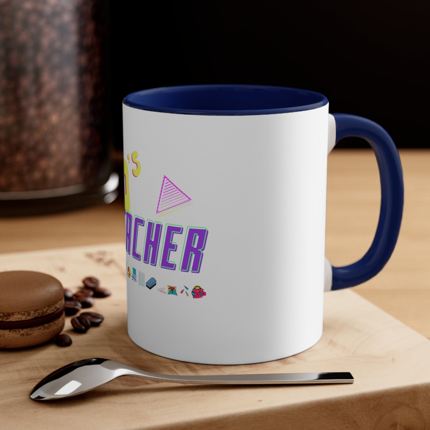 90s Teacher Accent Coffee Mug, 11oz, Free shipping