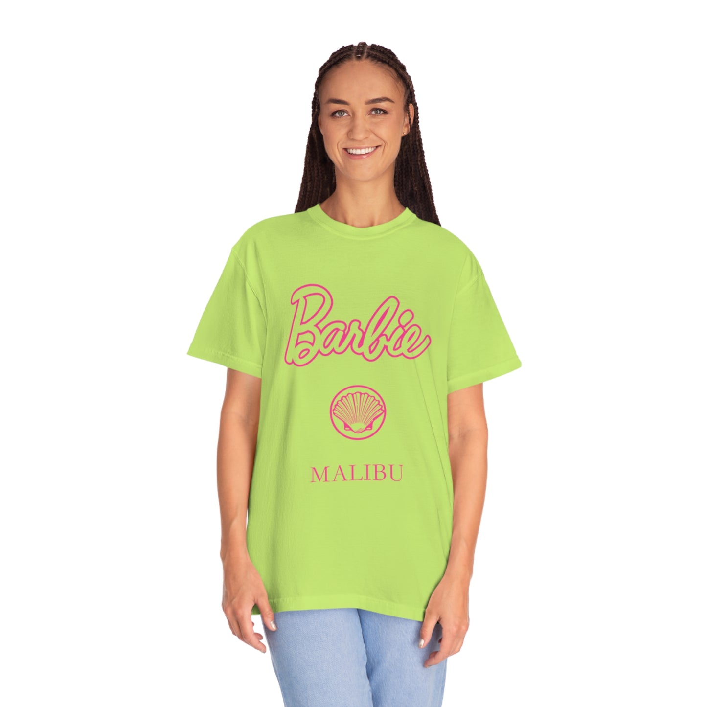 Malibu Barbie Comfort Colors Unisex Tee, Malibu Barbie, Barbie, Unisex Garment-Dyed T-shirt, Women Barbie, Free Shipping