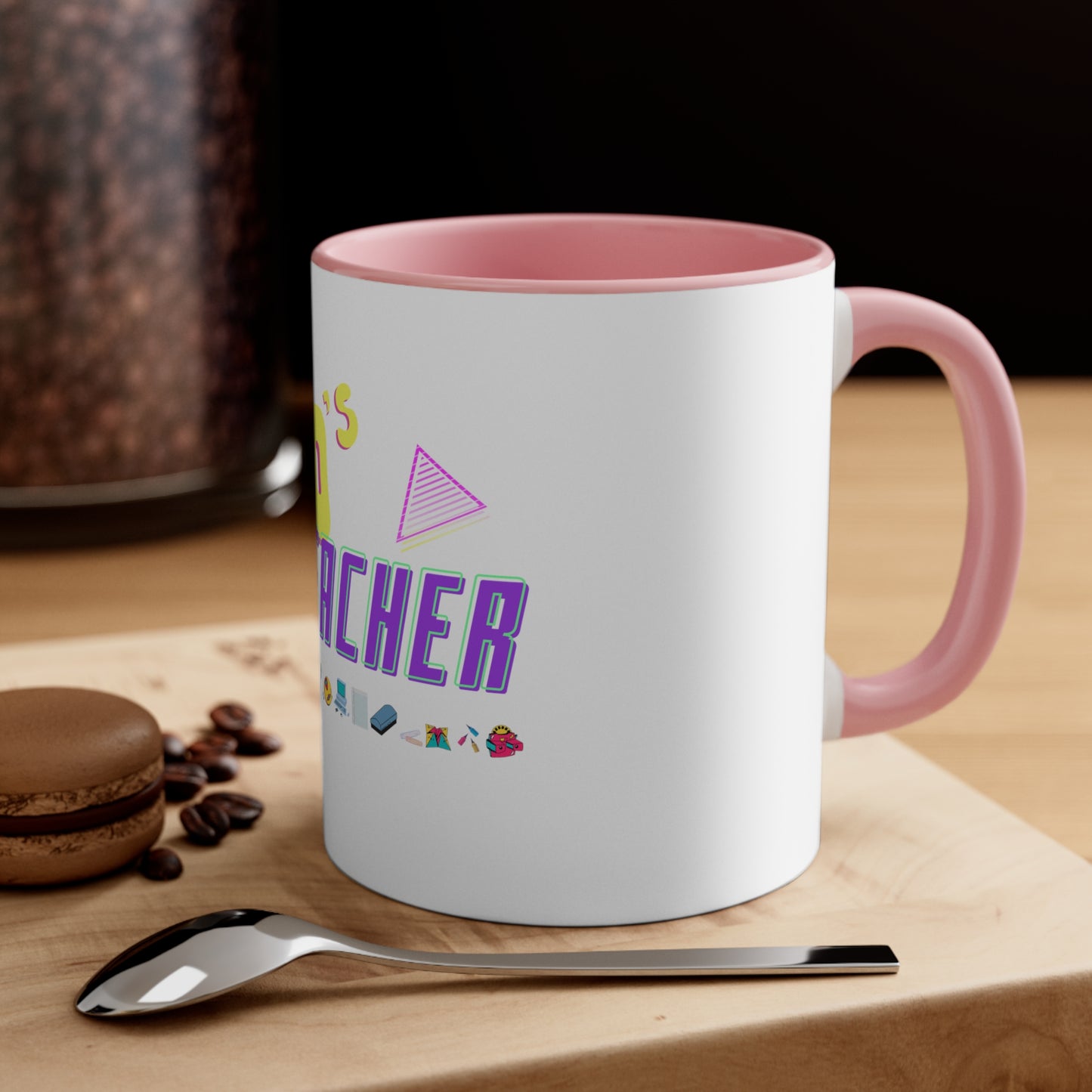 90s Teacher Accent Coffee Mug, 11oz, Free shipping