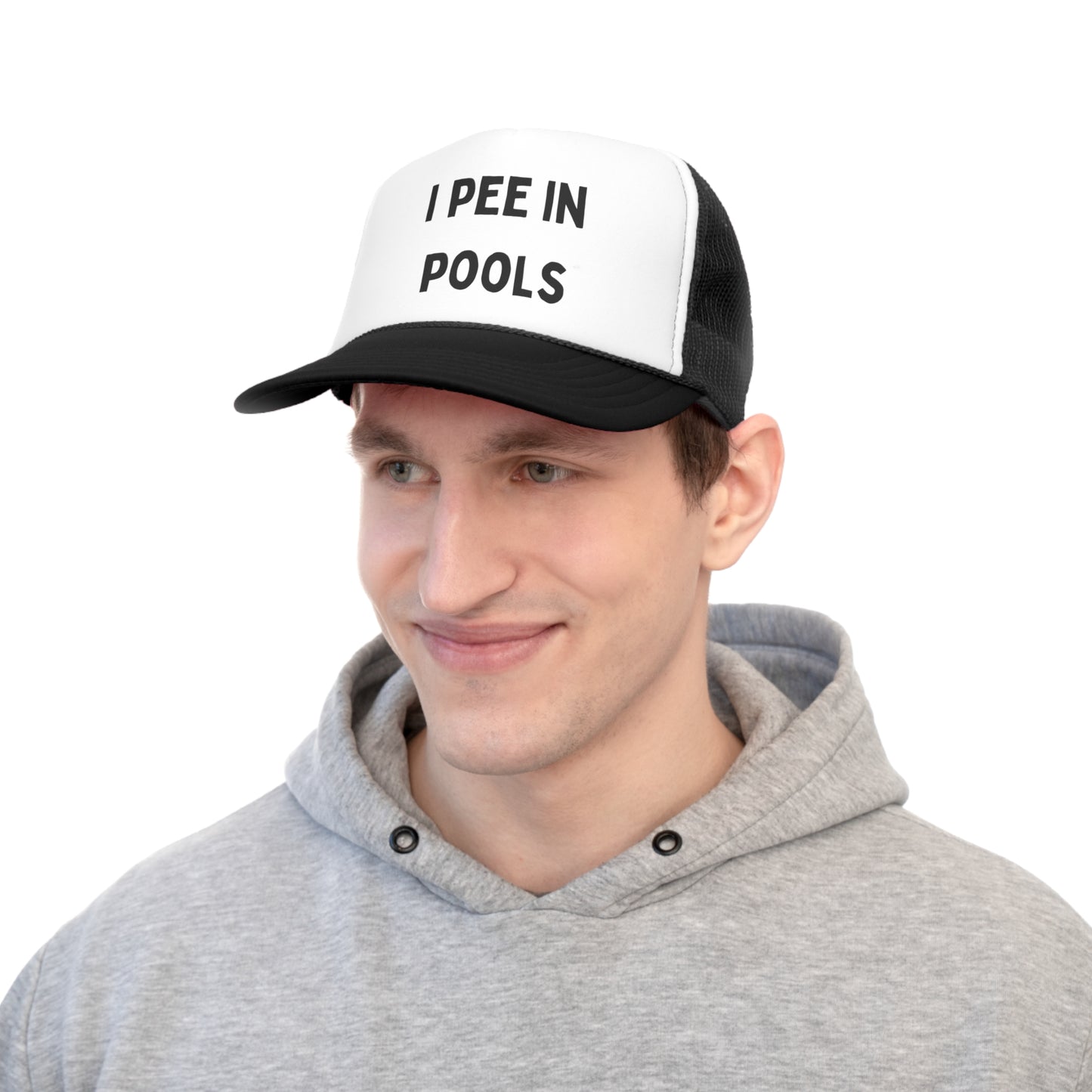 I Pee in Pools Funny Summer Hat Trucker Caps, Free Shipping