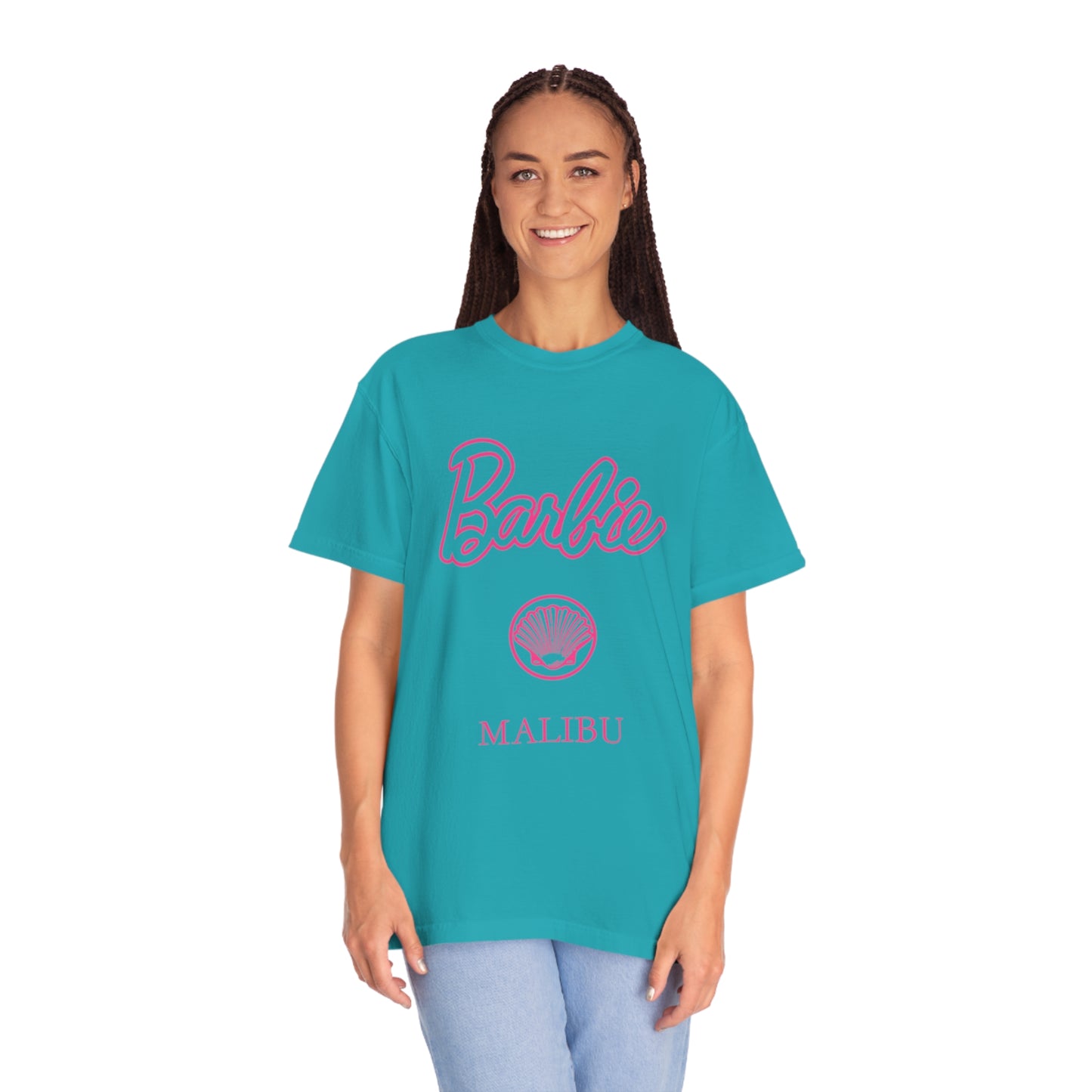 Malibu Barbie Comfort Colors Unisex Tee, Malibu Barbie, Barbie, Unisex Garment-Dyed T-shirt, Women Barbie, Free Shipping