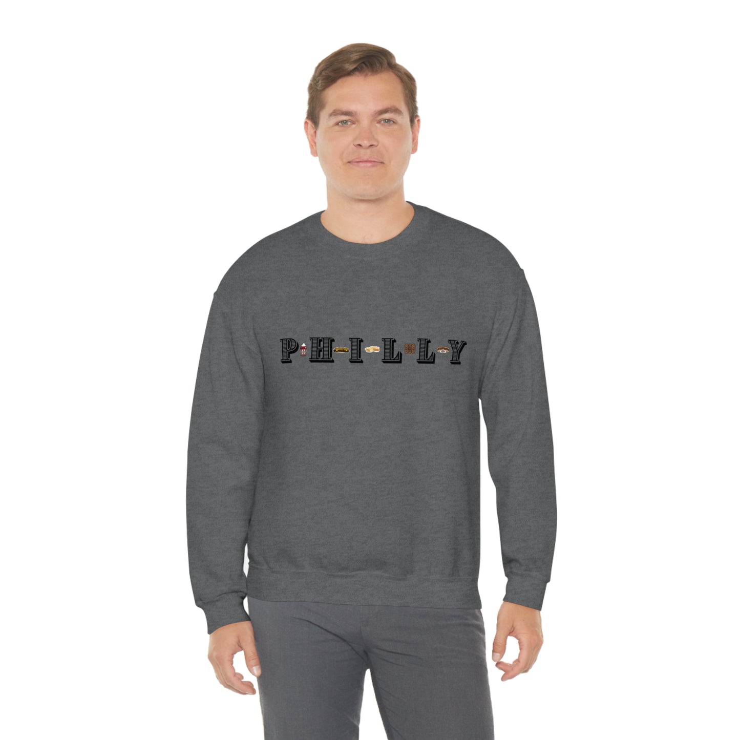 Philly Unisex Heavy Blend™ Crewneck Sweatshirt