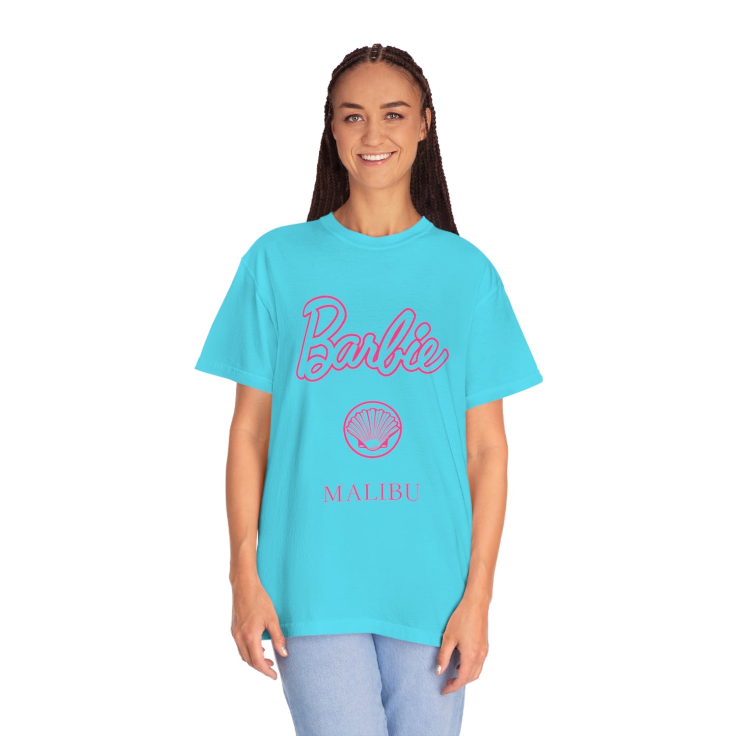 Malibu Barbie Comfort Colors Unisex Tee, Malibu Barbie, Barbie, Unisex Garment-Dyed T-shirt, Women Barbie, Free Shipping