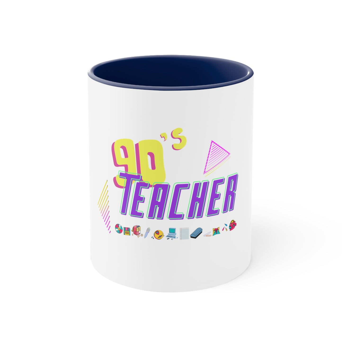 90s Teacher Accent Coffee Mug, 11oz, Free shipping