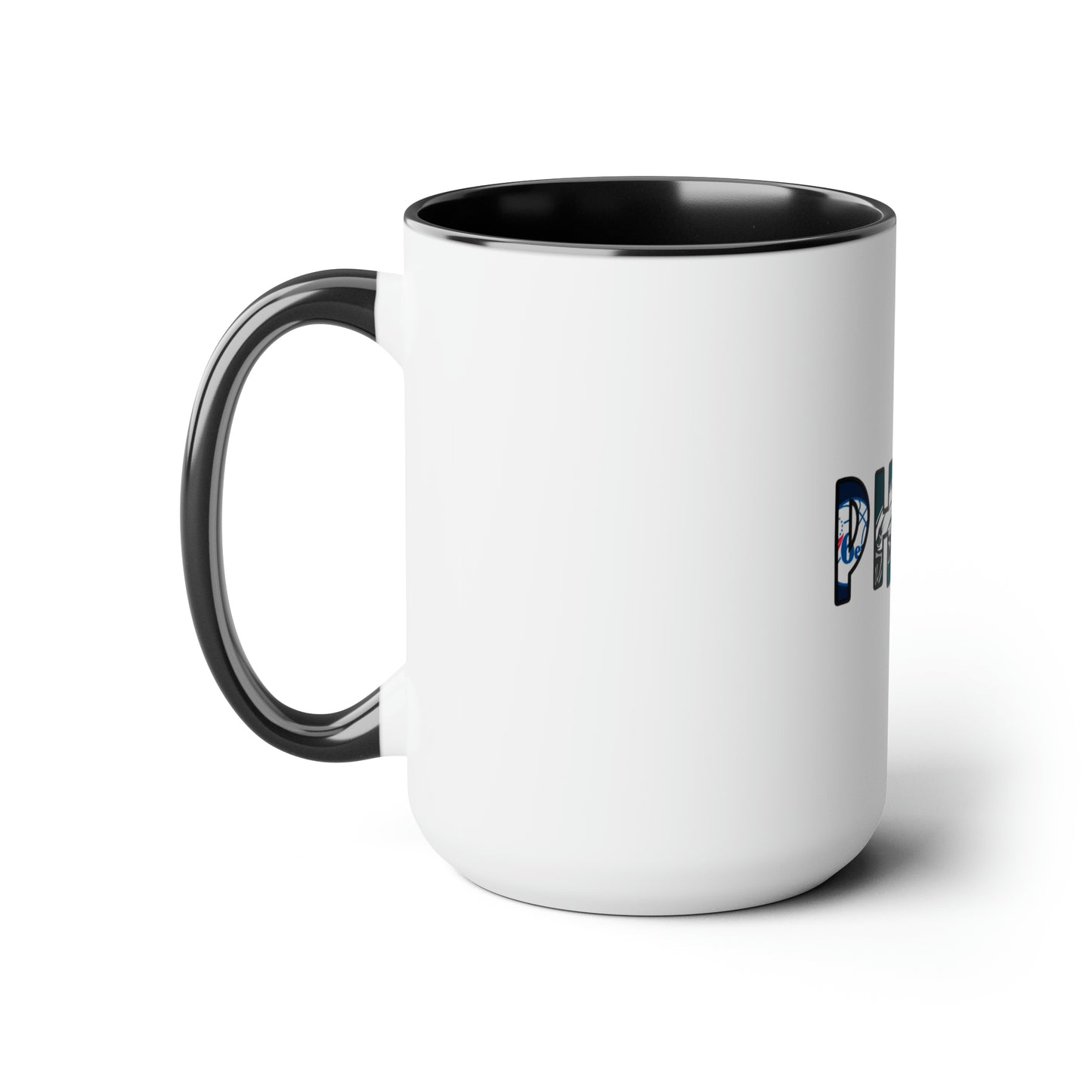 Philly, Philly Sports, Two-Tone Coffee Mugs, 15oz