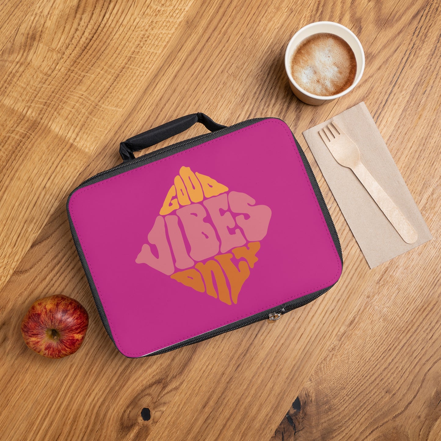 Good Vibes Only Lunch Bag, Good Vibes Lunch Bag, Good Vibes Only, Good Vibes, Free Shipping