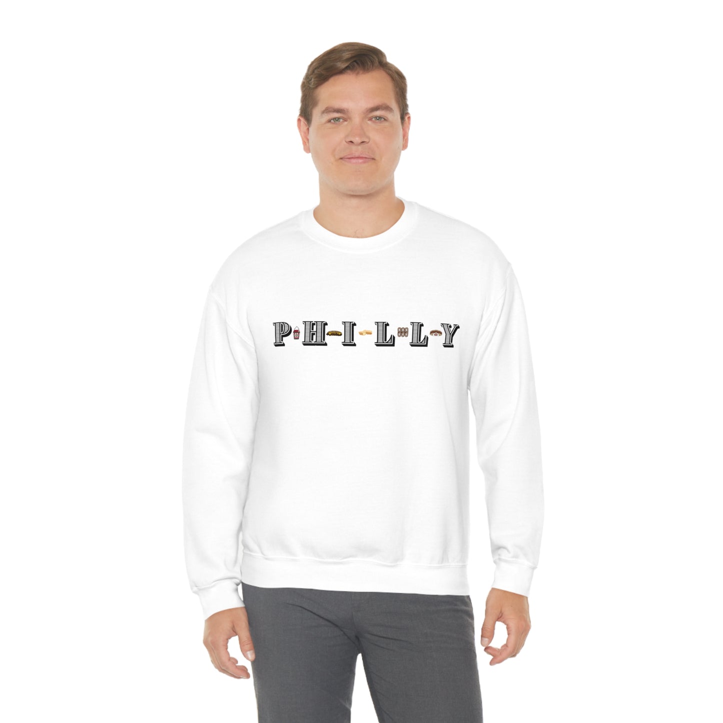 Philly Unisex Heavy Blend™ Crewneck Sweatshirt