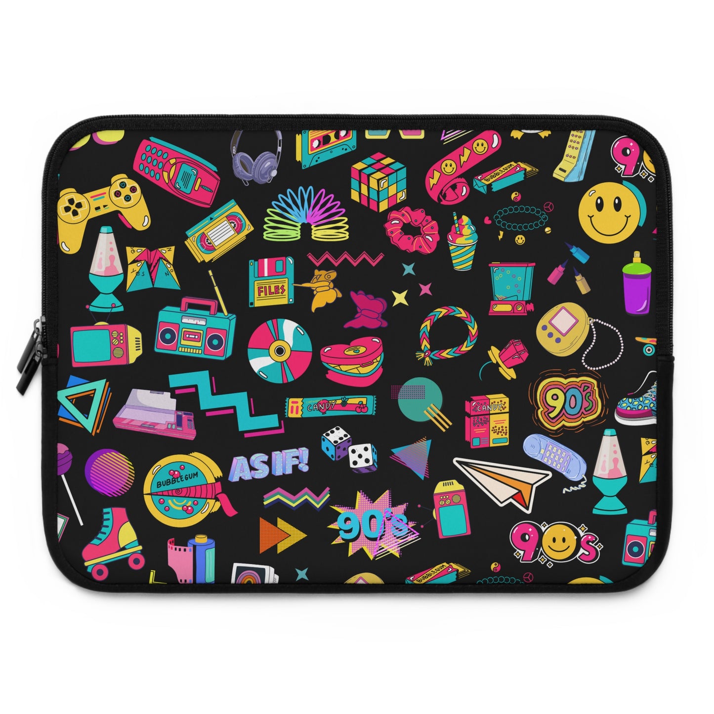 90s Laptop Sleeve, Old School, Free Shipping, School