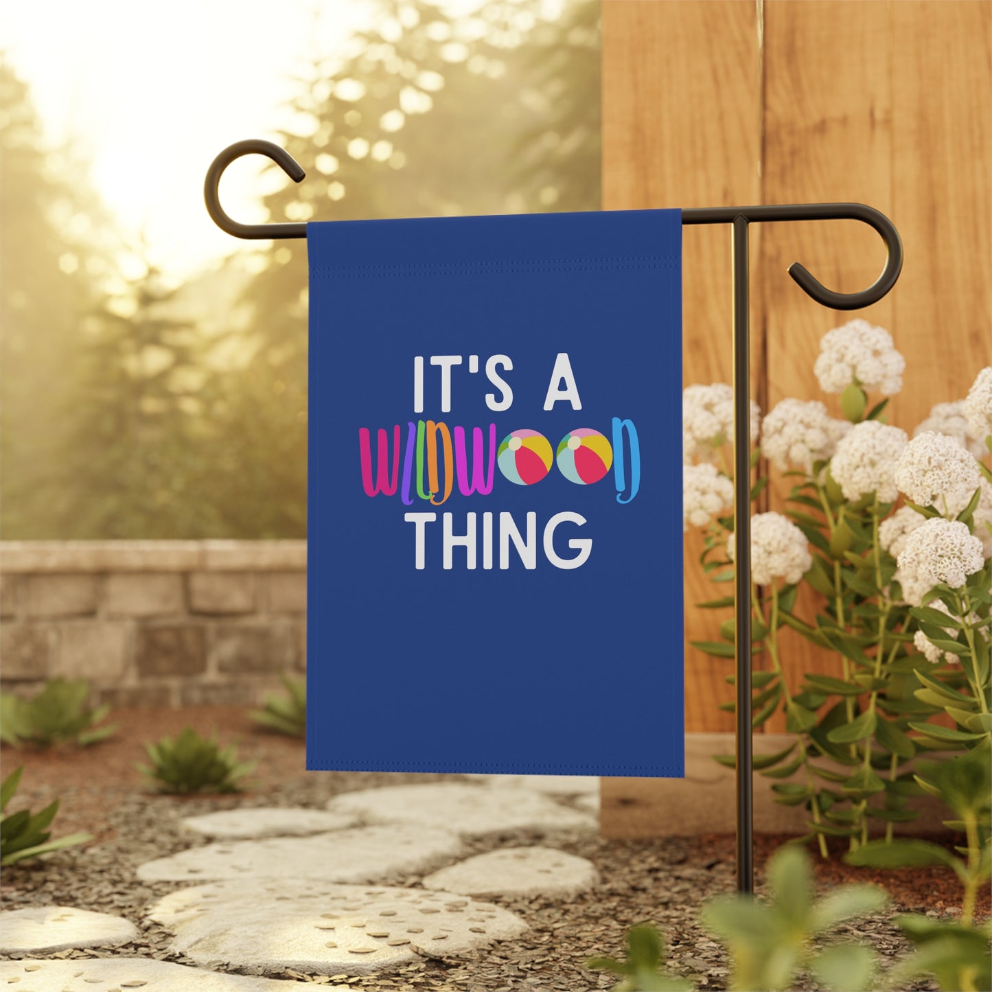 It's A Wildwood Thing Garden Flag Decoration Garden & House Banner