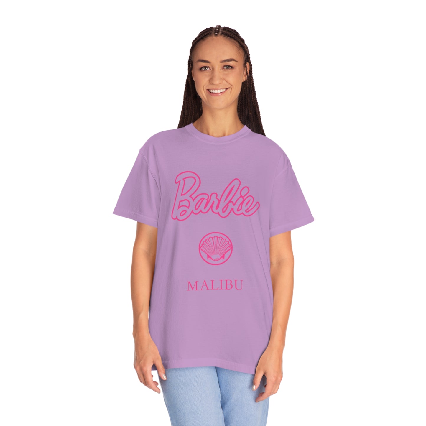 Malibu Barbie Comfort Colors Unisex Tee, Malibu Barbie, Barbie, Unisex Garment-Dyed T-shirt, Women Barbie, Free Shipping