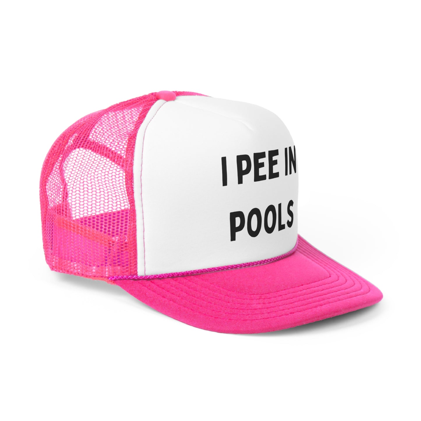 I Pee in Pools Funny Summer Hat Trucker Caps, Free Shipping