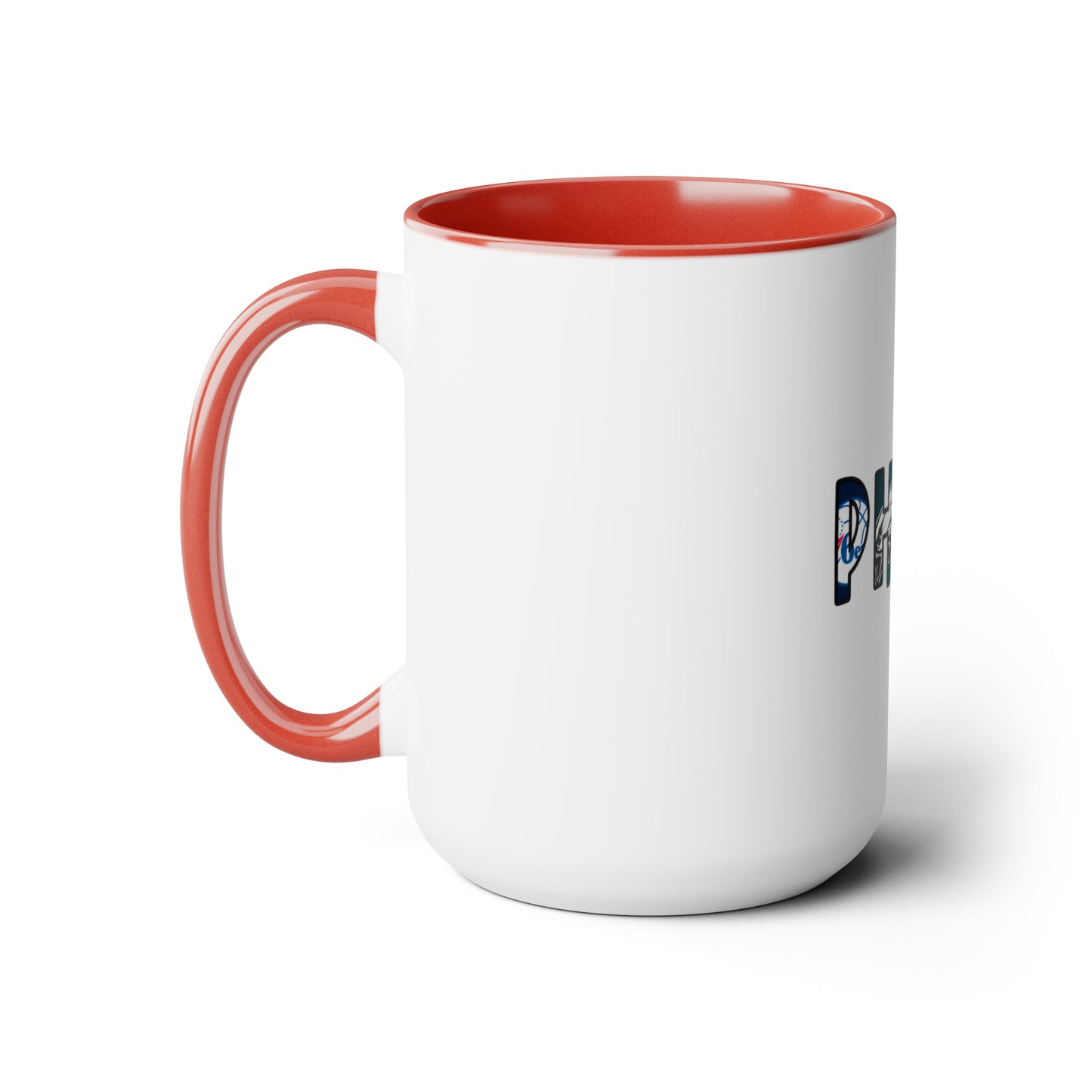 Philly, Philly Sports, Two-Tone Coffee Mugs, 15oz