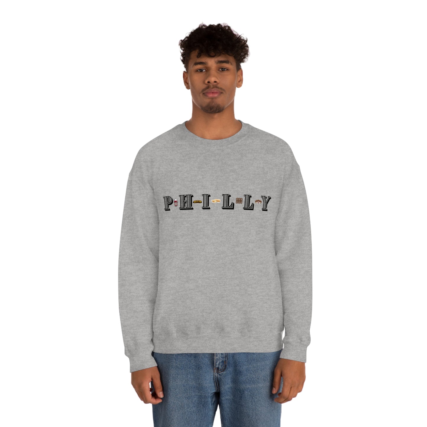 Philly Unisex Heavy Blend™ Crewneck Sweatshirt