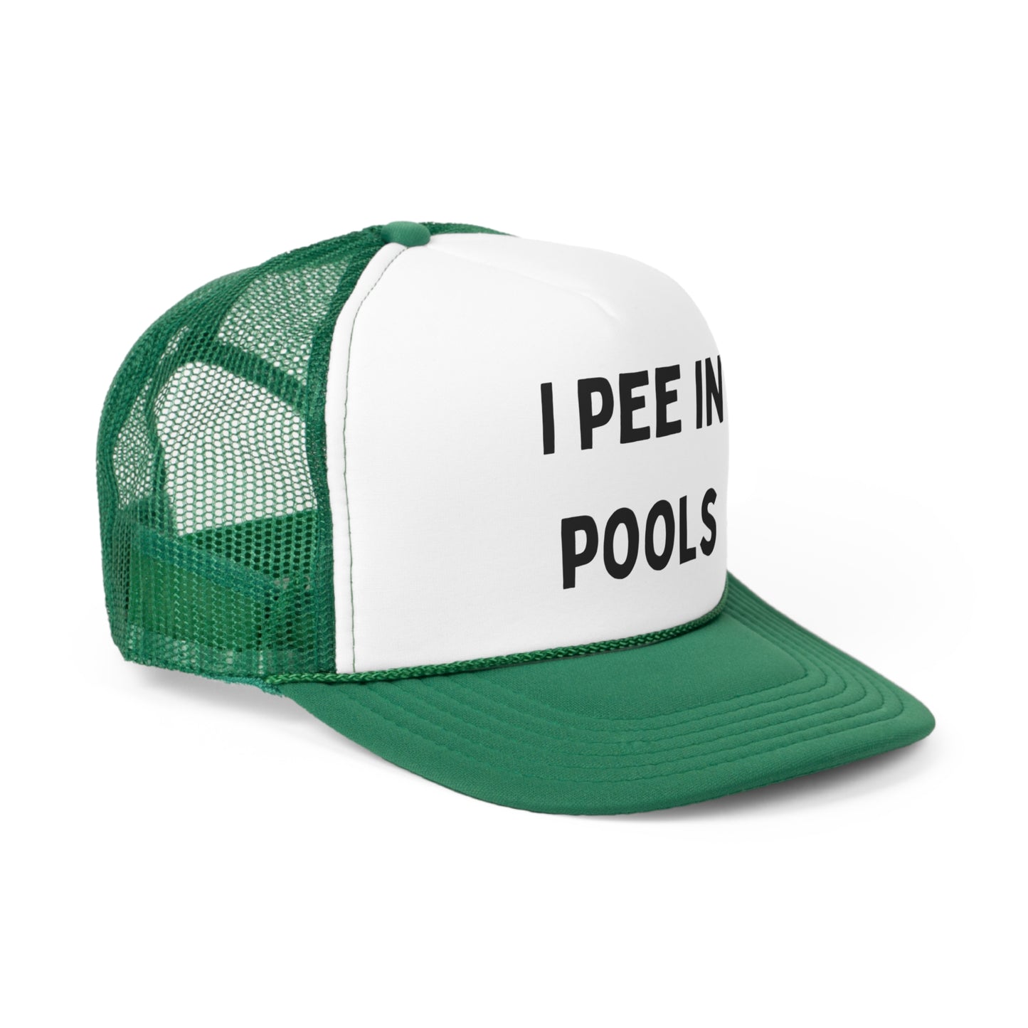 I Pee in Pools Funny Summer Hat Trucker Caps, Free Shipping