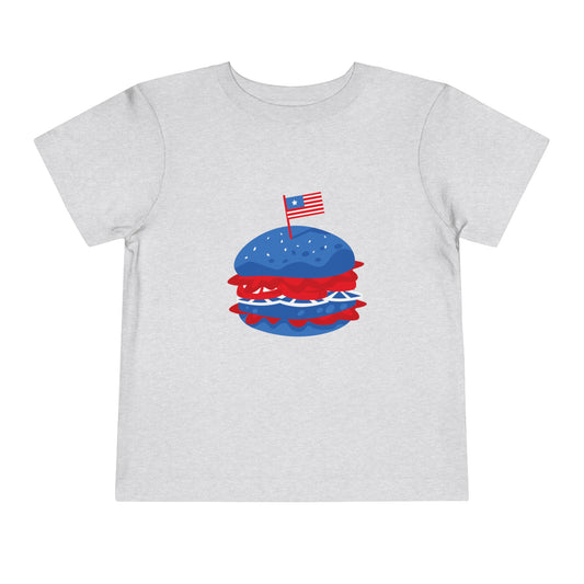 4TH of July America USA Patriotic Toddler Short Sleeve Tee