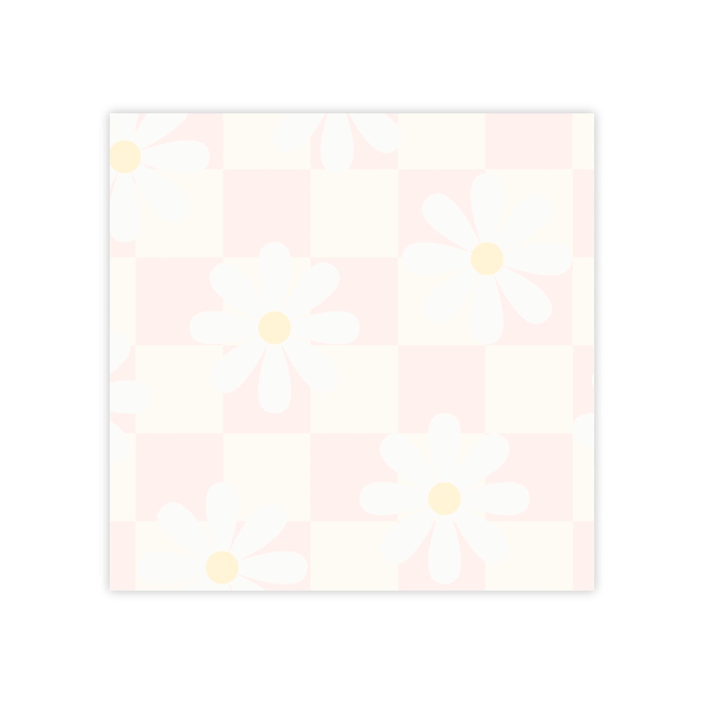 Retro Smiley Face and Flowers Post-it® Note Pads, Retro Notepad, Trendy Notepad, Free Shipping, School