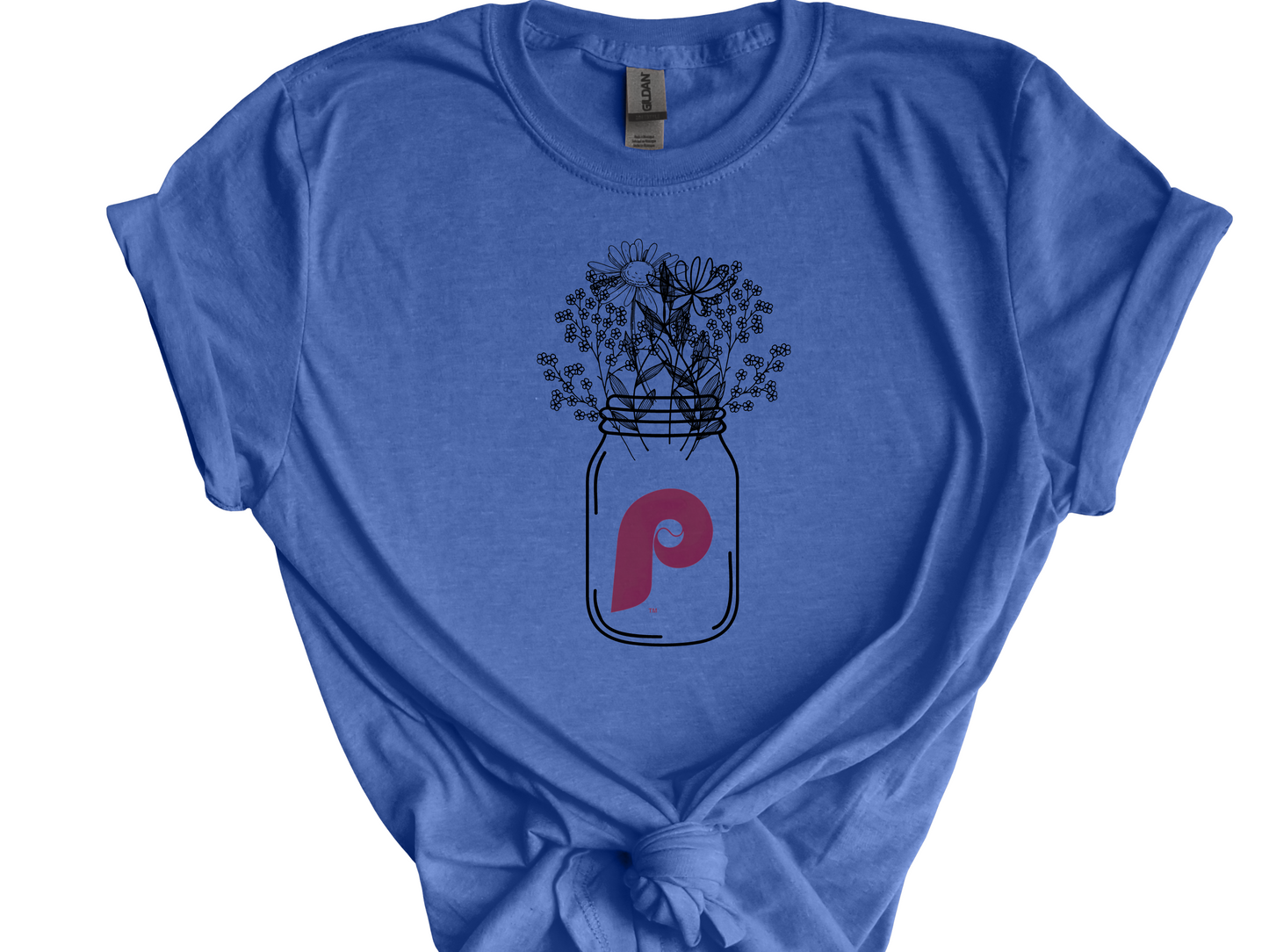 Philadelphia Phillies Flowers T Shirt, Mother's Day Phillies Shirt, Phillies Shirt for me, Sweatshirt