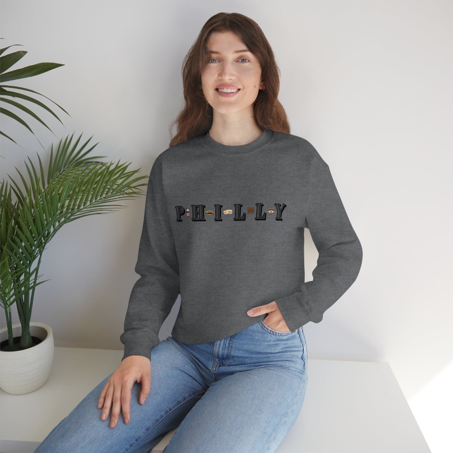 Philly Unisex Heavy Blend™ Crewneck Sweatshirt