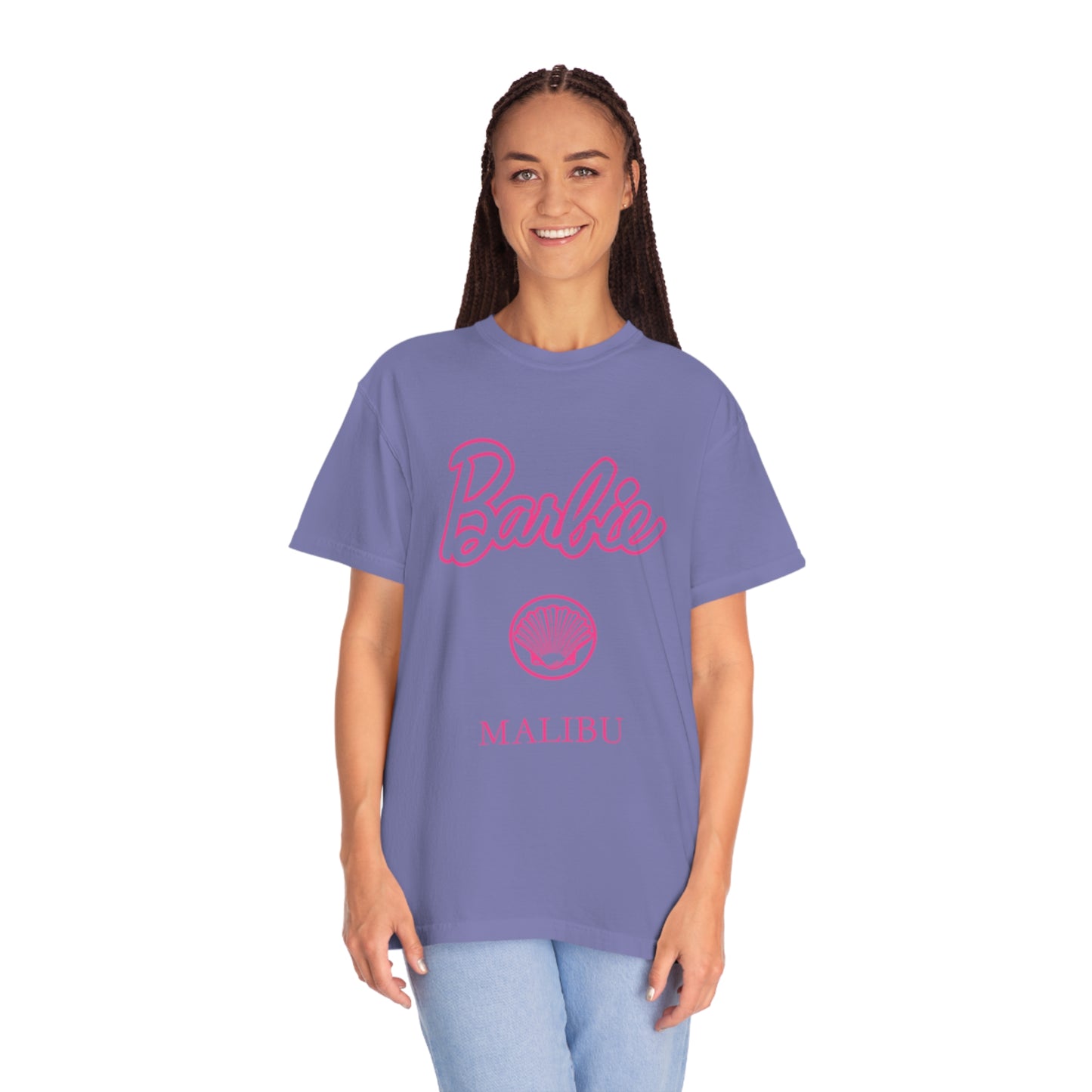 Malibu Barbie Comfort Colors Unisex Tee, Malibu Barbie, Barbie, Unisex Garment-Dyed T-shirt, Women Barbie, Free Shipping