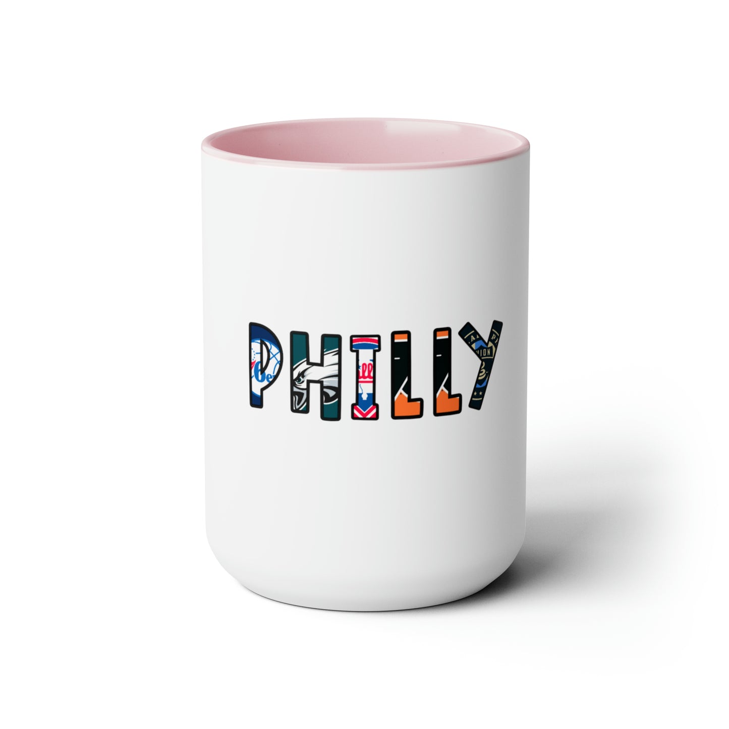 Philly, Philly Sports, Two-Tone Coffee Mugs, 15oz