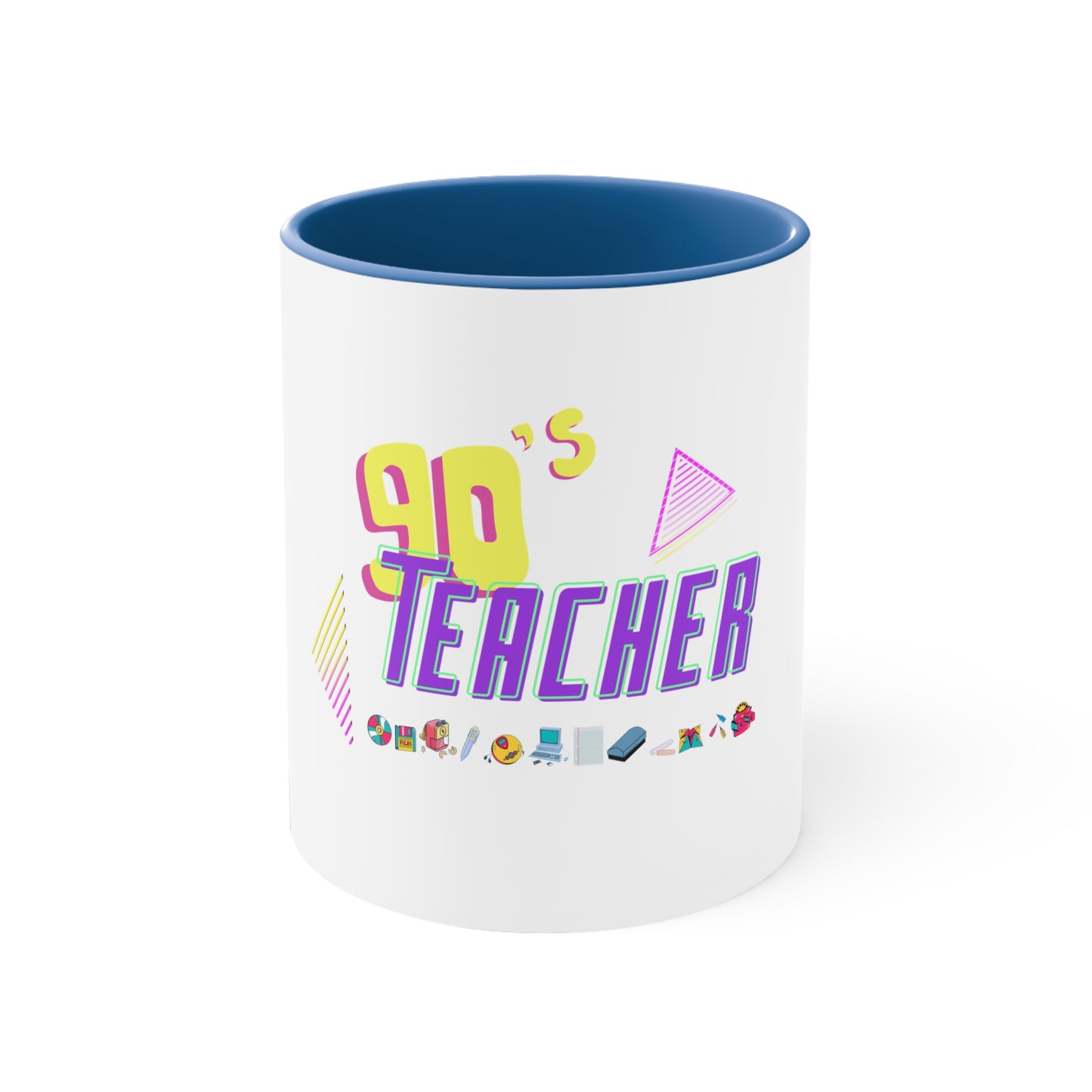 90s Teacher Accent Coffee Mug, 11oz, Free shipping