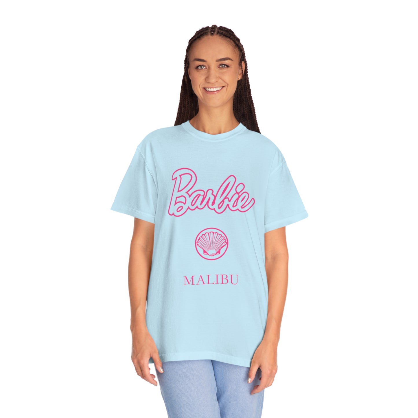 Malibu Barbie Comfort Colors Unisex Tee, Malibu Barbie, Barbie, Unisex Garment-Dyed T-shirt, Women Barbie, Free Shipping