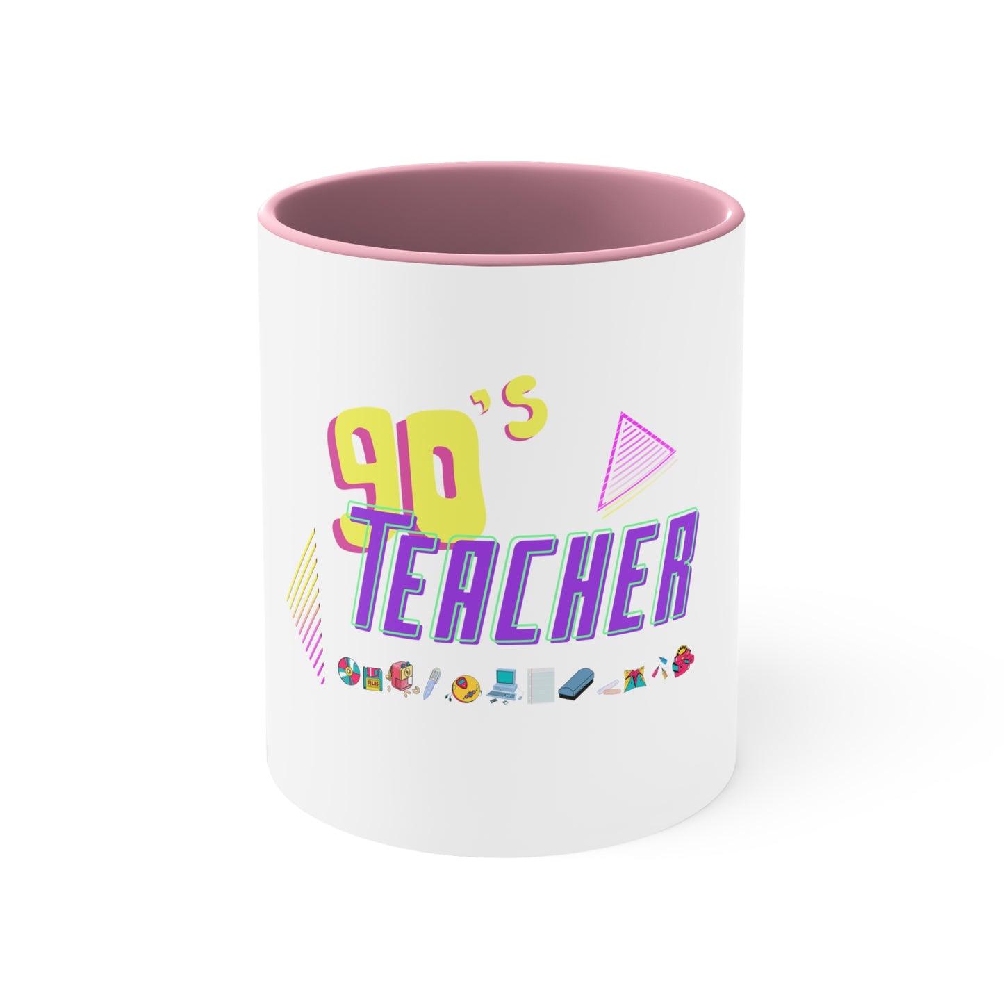 90s Teacher Accent Coffee Mug, 11oz, Free shipping