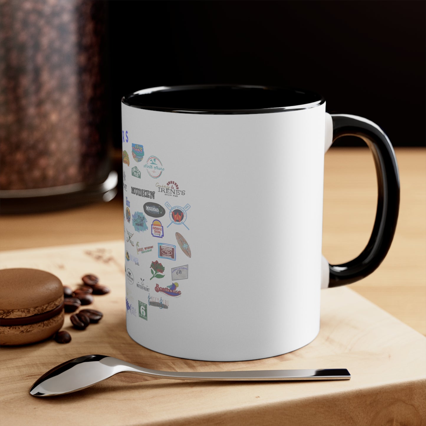 Wildwood Bars Decal Accent Coffee Mug, 11oz
