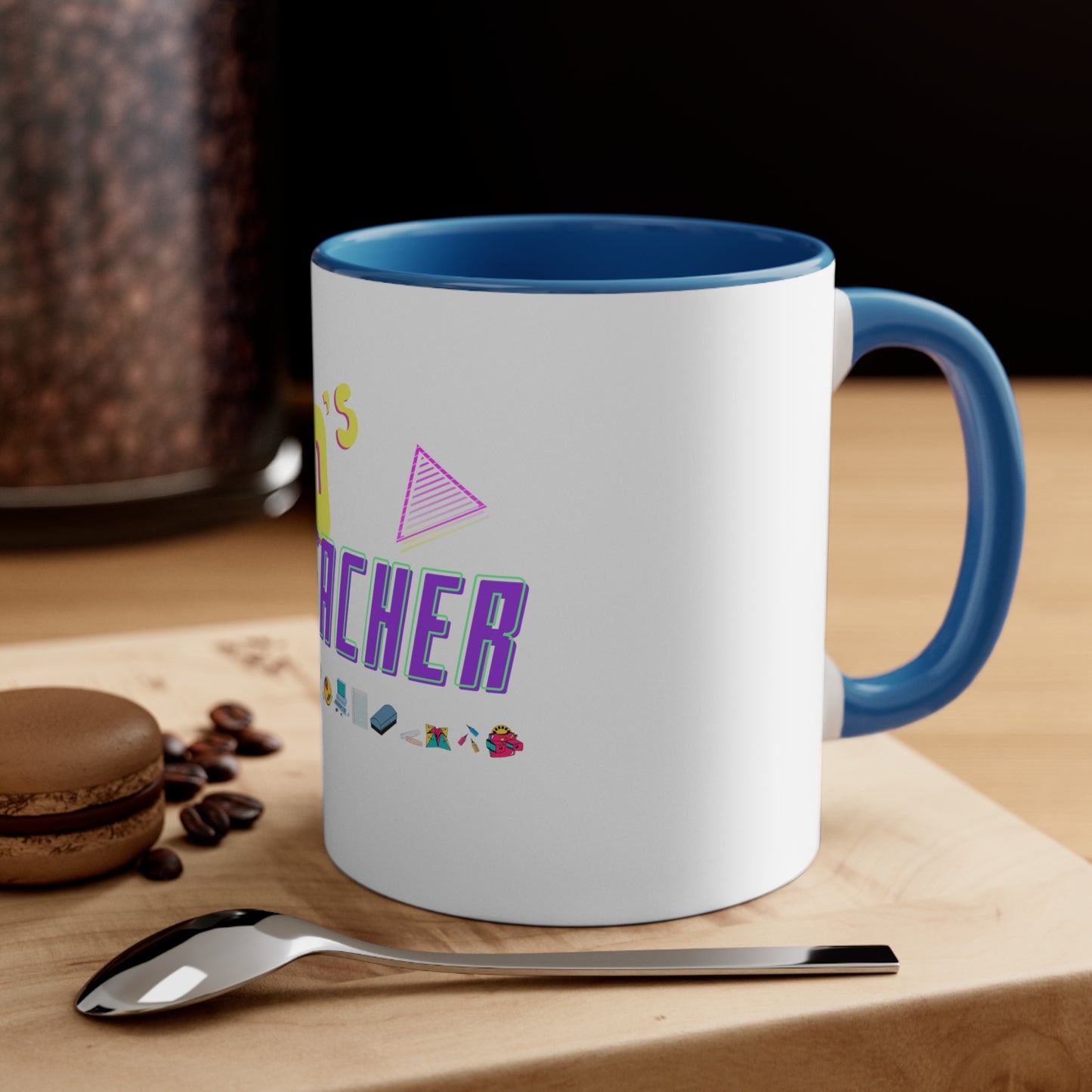 90s Teacher Accent Coffee Mug, 11oz, Free shipping