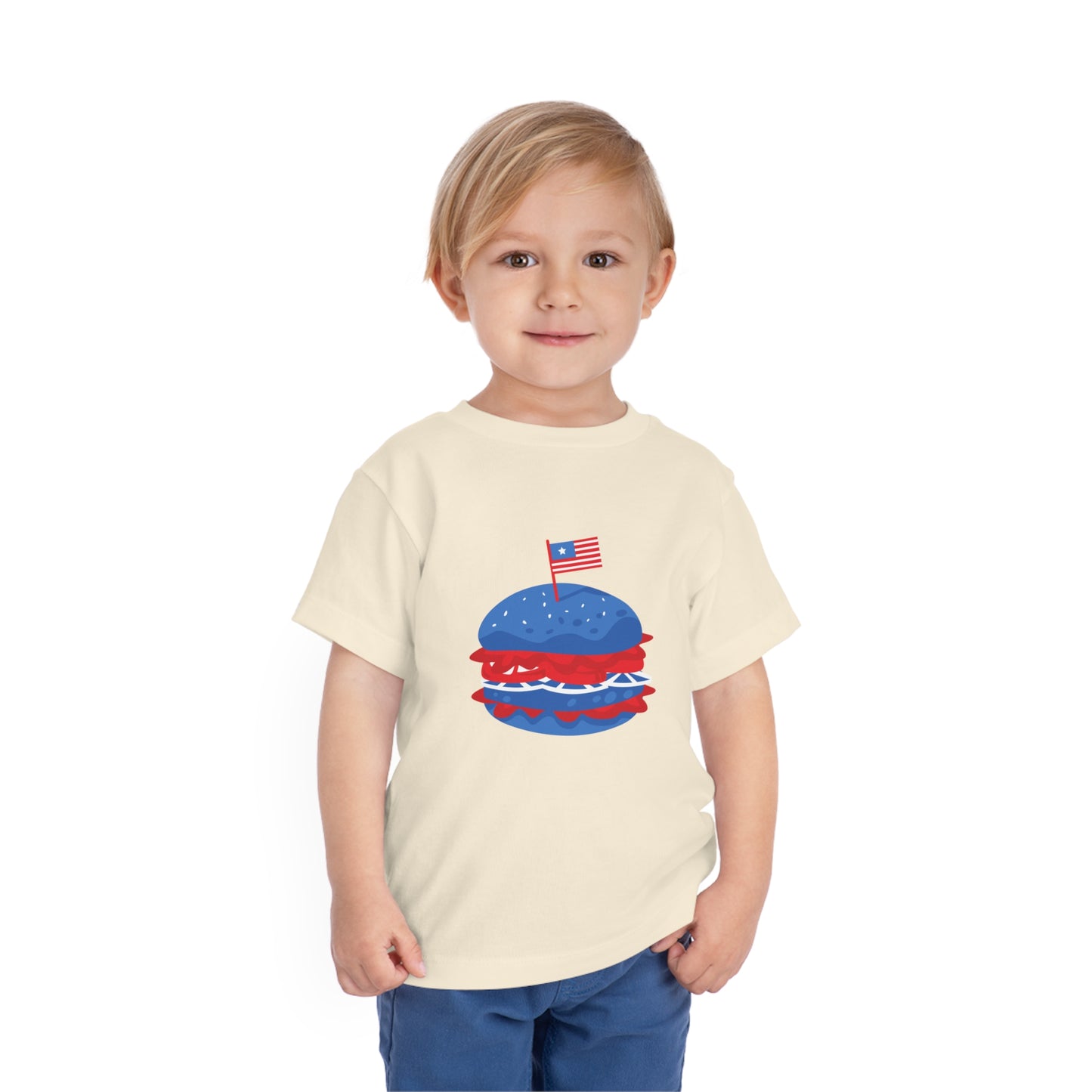 4TH of July America USA Patriotic Toddler Short Sleeve Tee