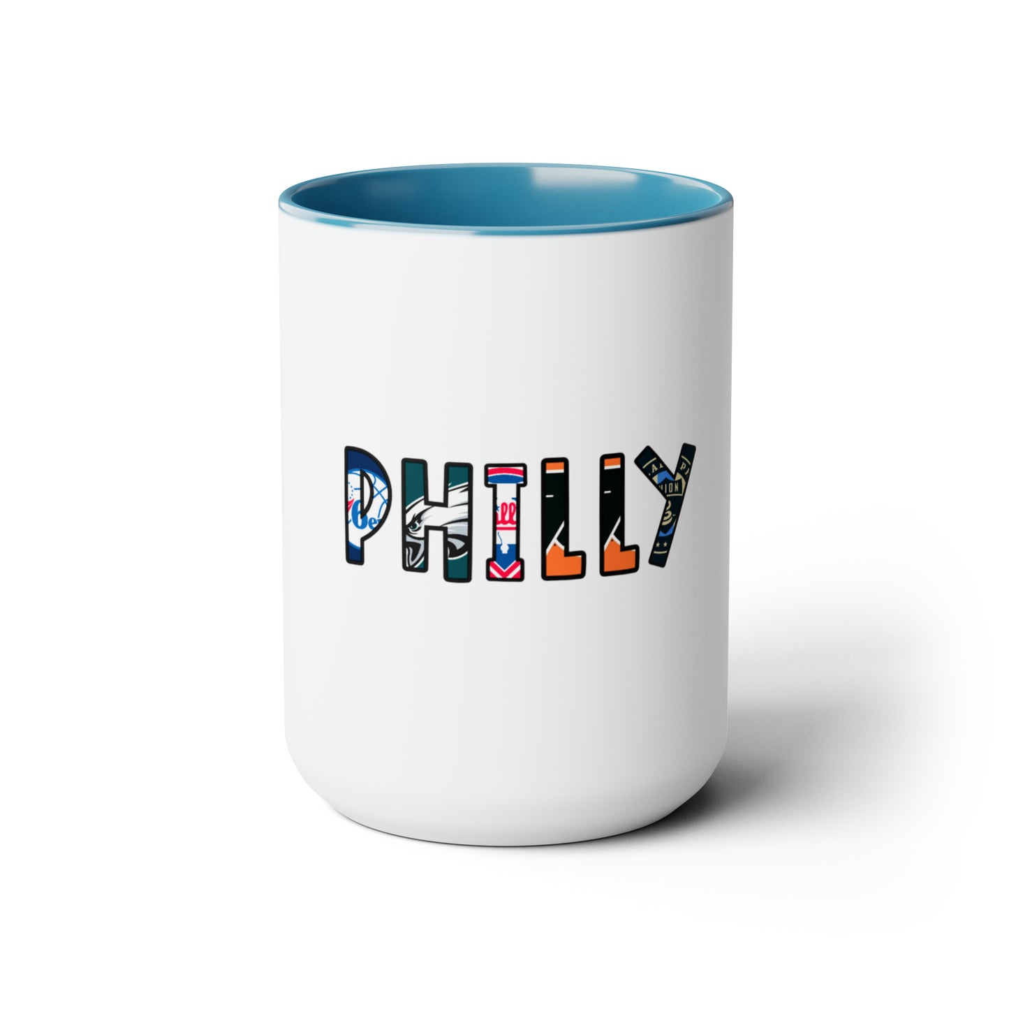 Philly, Philly Sports, Two-Tone Coffee Mugs, 15oz