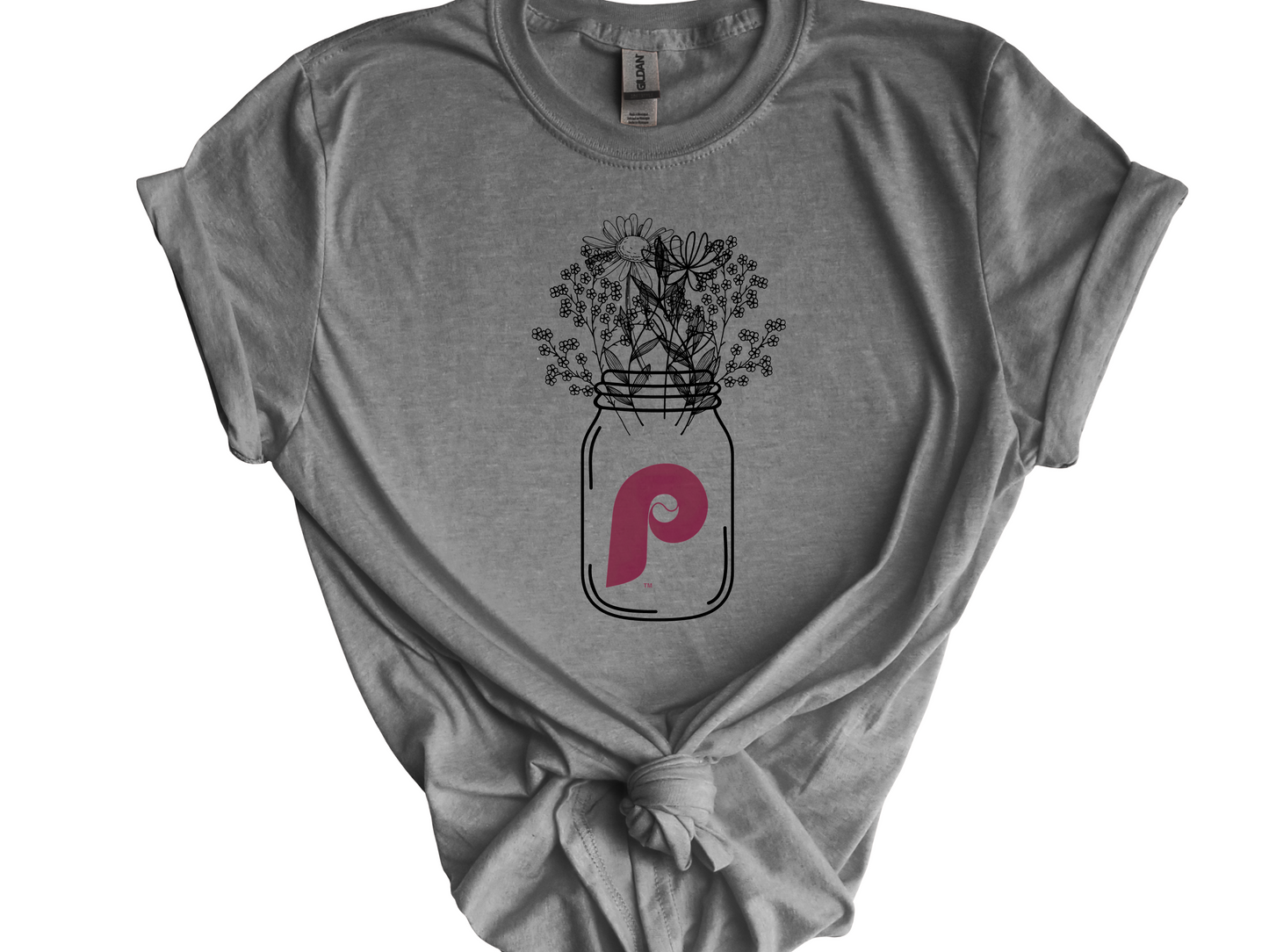 Philadelphia Phillies Flowers T Shirt, Mother's Day Phillies Shirt, Phillies Shirt for me, Sweatshirt