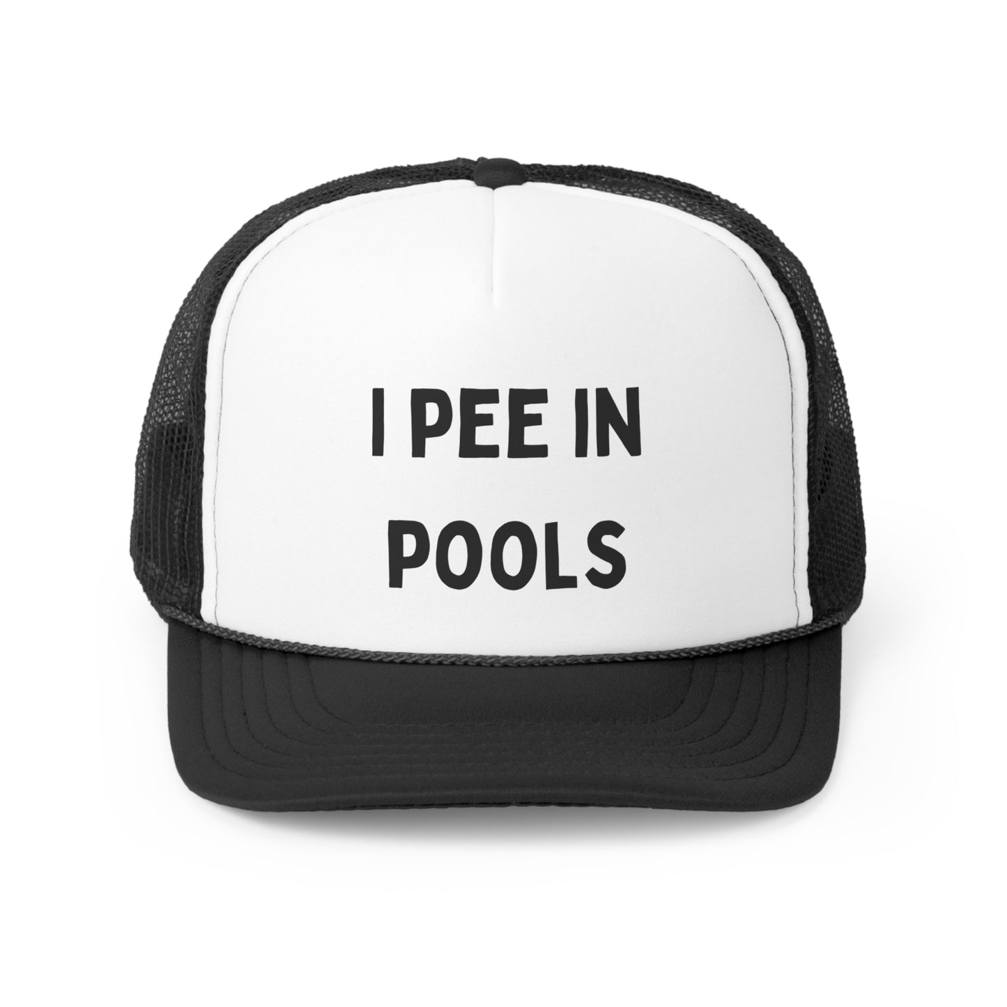 I Pee in Pools Funny Summer Hat Trucker Caps, Free Shipping