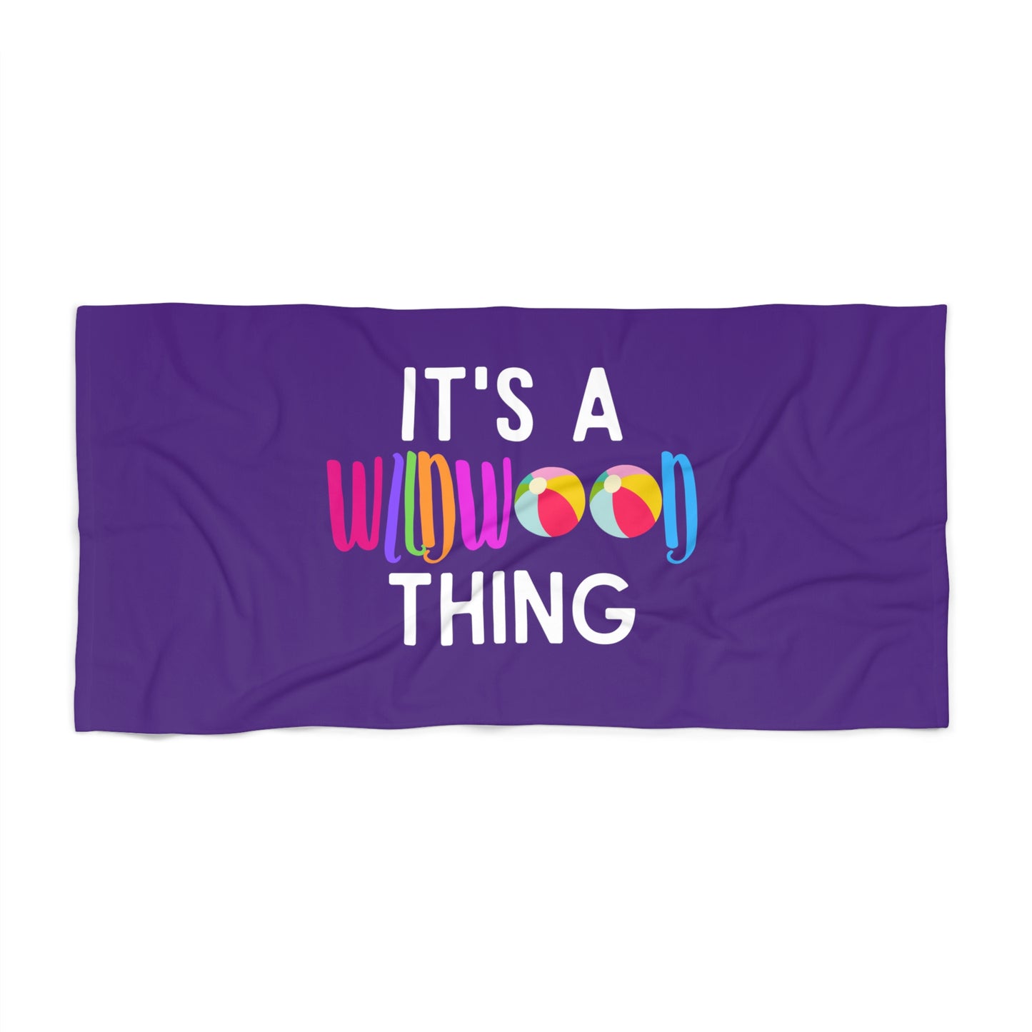 It's a Wildwood Thing Beach Towel