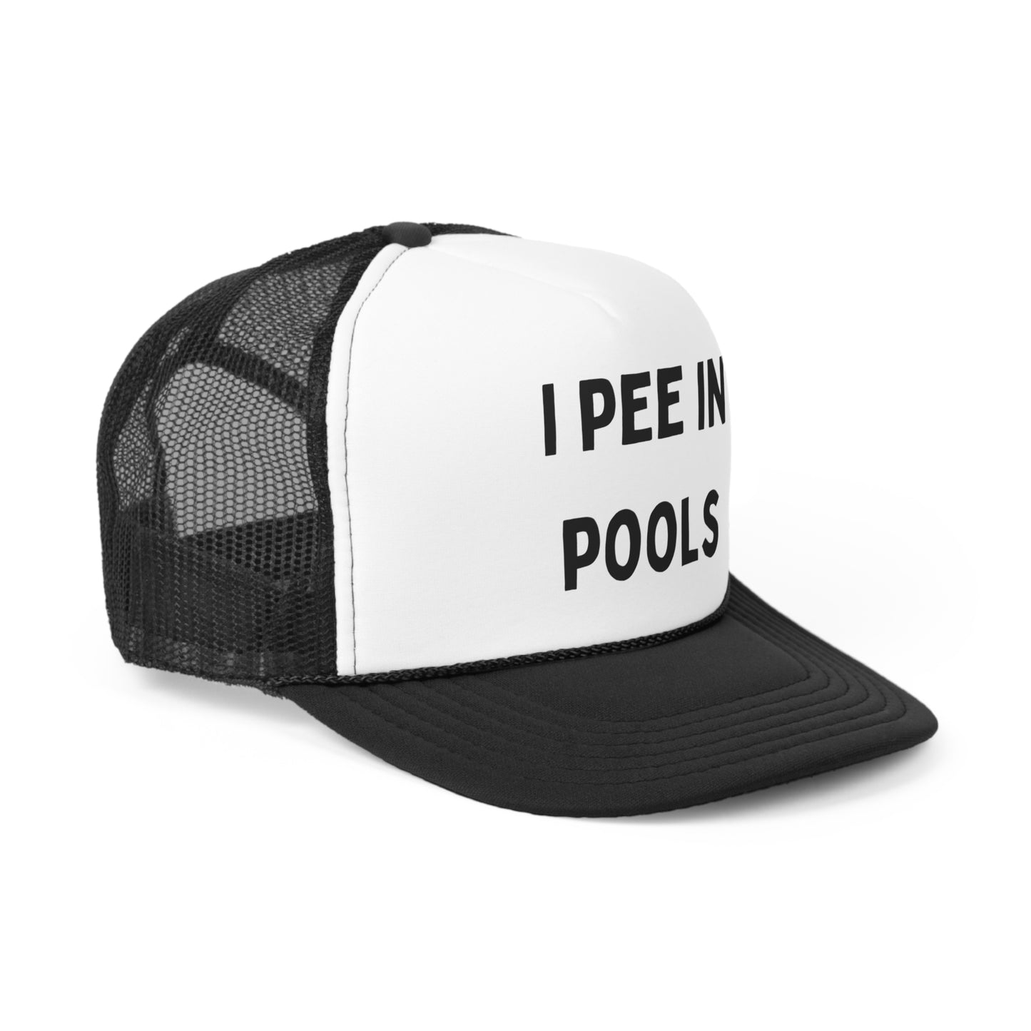 I Pee in Pools Funny Summer Hat Trucker Caps, Free Shipping