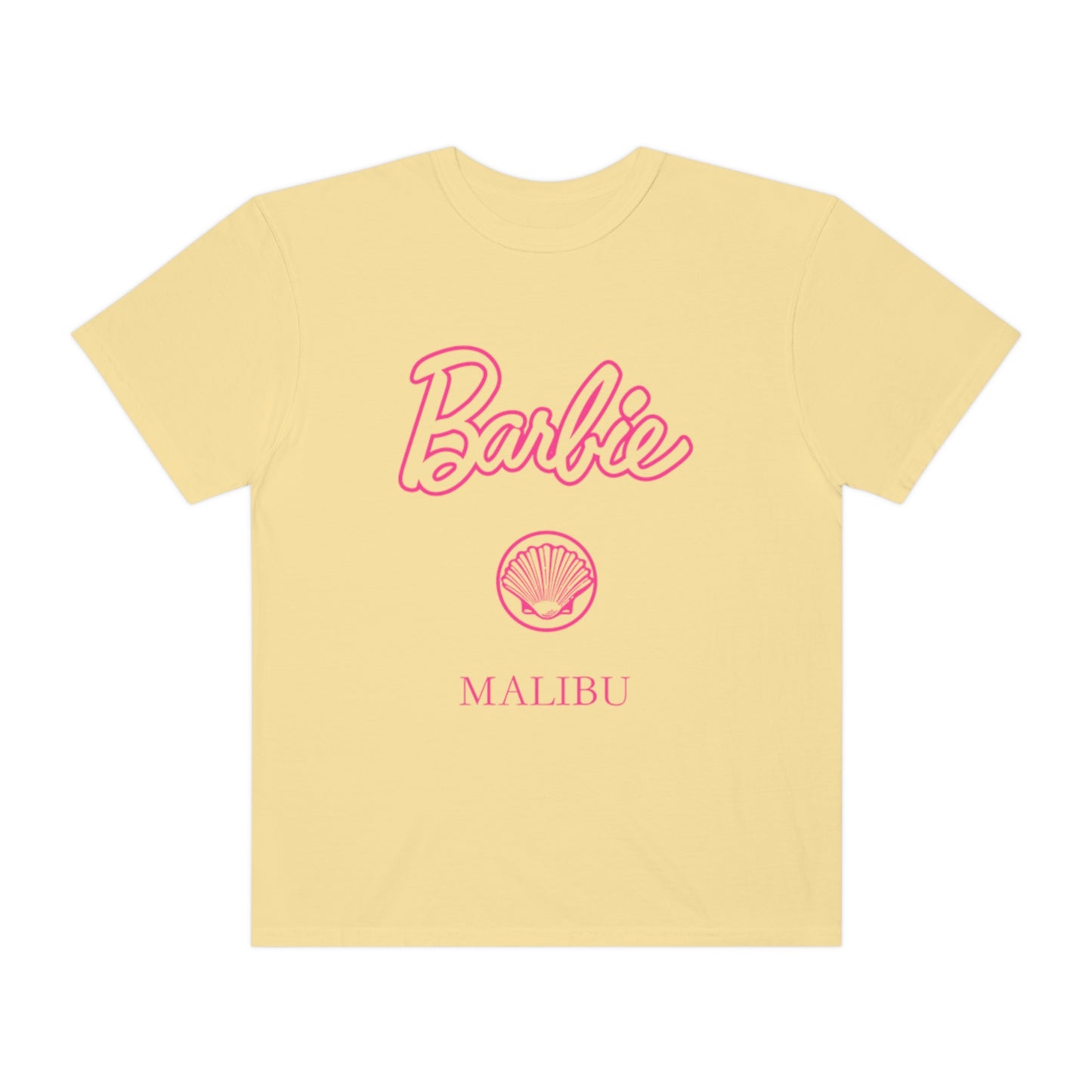 Malibu Barbie Comfort Colors Unisex Tee, Malibu Barbie, Barbie, Unisex Garment-Dyed T-shirt, Women Barbie, Free Shipping