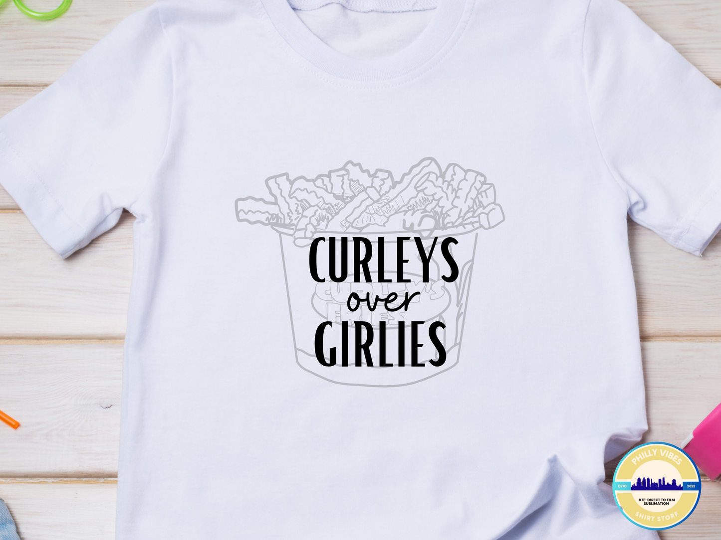 Girlies Over Curlies Youth  Shirt, Long Sleeve Shirt, Crewneck Sweatshirt, Hooded Sweatshirt, Hoodie, Tee