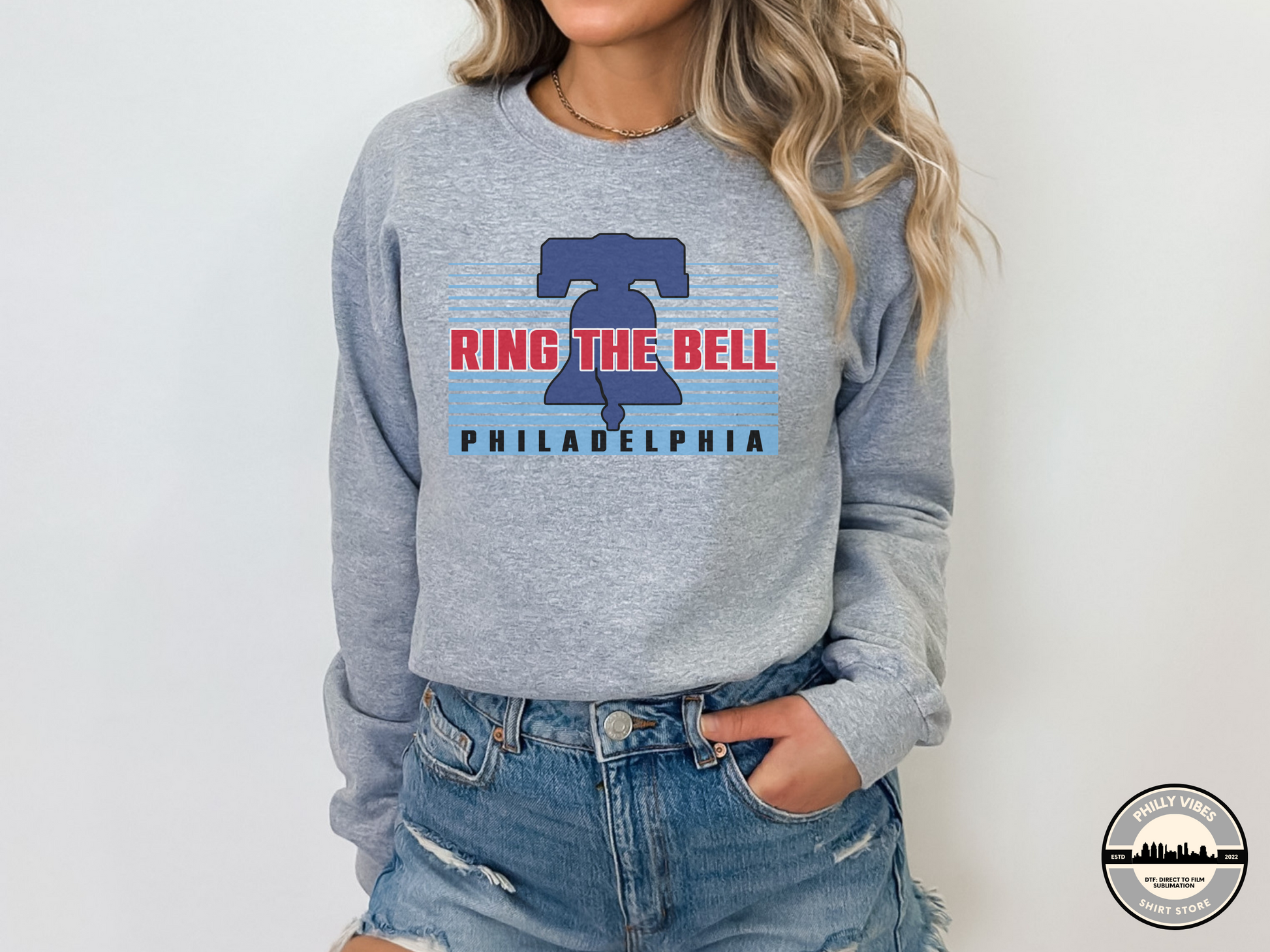 Men's Philadelphia Phillies Nike Gray Ring the Bell Hometown T-Shirt