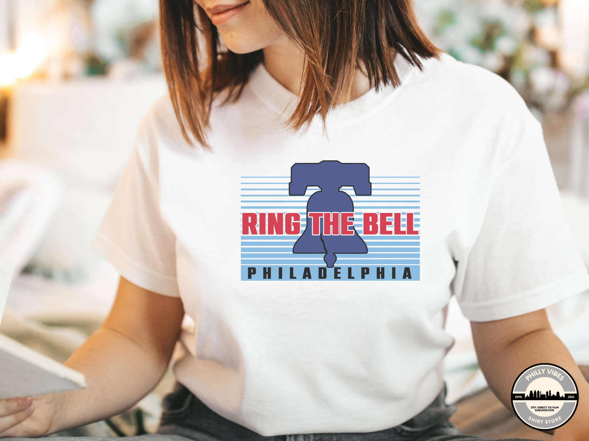 Philadelphia Phillies Ring the Bell T- Shirt, Long Sleeved Tee, Crewne –  PhillyVibesShirtsstore