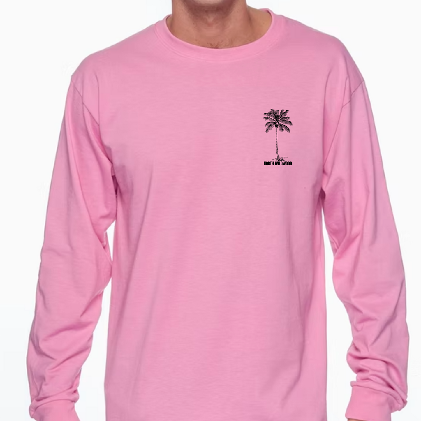 Retro North Wildwood 08260 Long Sleeve T Shirt