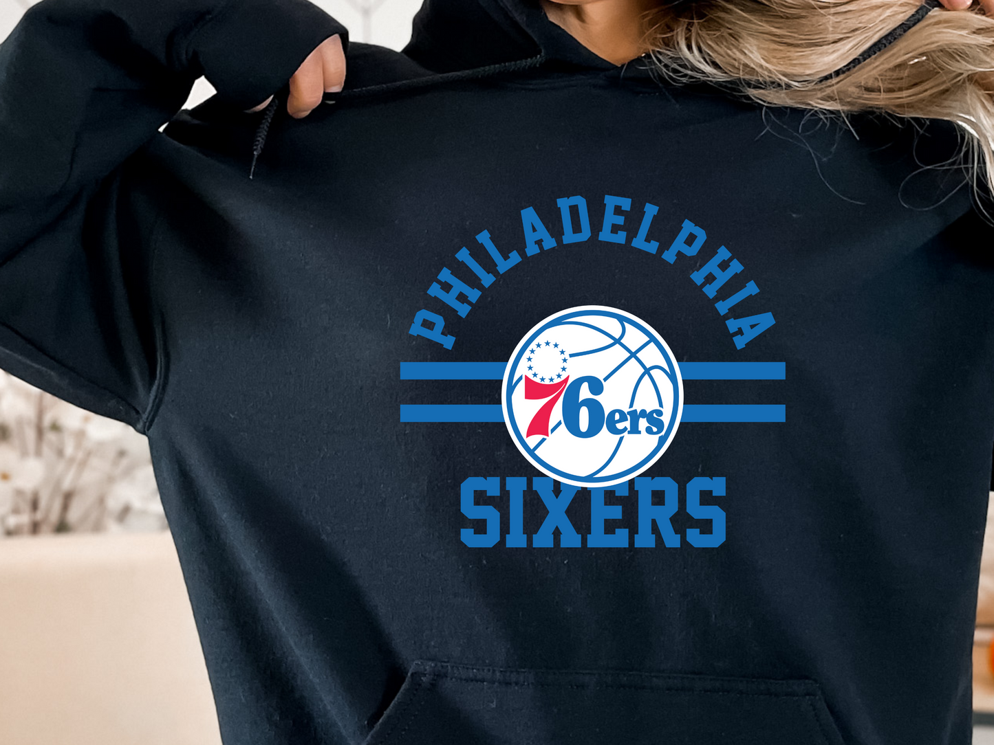 Philadelphia 76ers Tee, Long Sleeve Tee, Crewneck Sweatshirt, Hoodie Sweatshirt